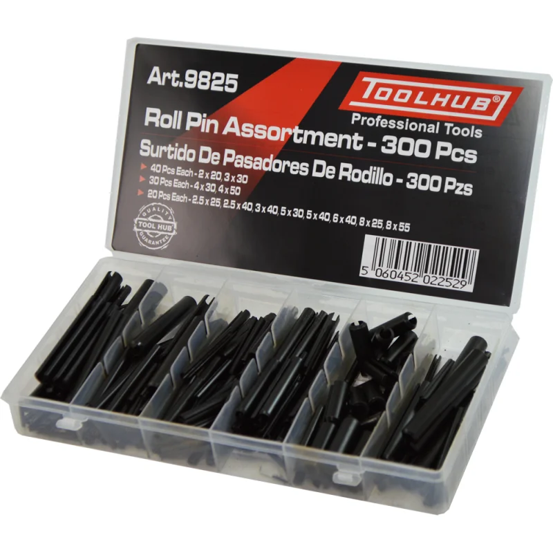 SORTIDO DE PASSADORES DE ROLO 300 PEÇAS TOOLHUB
