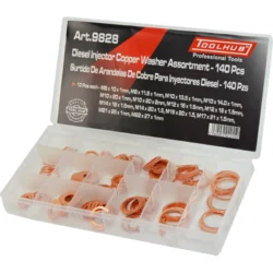 SORTIDO DE ANILHAS DE COBRE P/ INJECTORES DIESEL TOOLHUB
