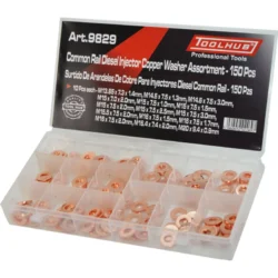 SORTIDO DE ANILHAS DE COBRE P/ INJECTORES DIESEL COMMON RAIL TOOLHUB