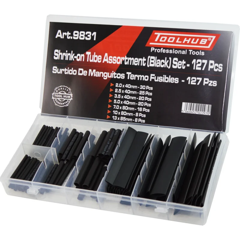 SORTIDO DE MANGAS TERMO-RETRÁCTIL 127 UNI TOOLHUB