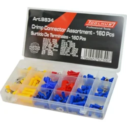 SORTIDO DE TERMINAIS 160 PEÇAS TOOLHUB