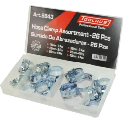 SORTIDO DE ABRAÇADEIRAS 26 UNI TOOLHUB