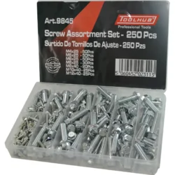 SORTIDO DE PARAFUSOS DE APERTO 250 PEÇAS TOOLHUB
