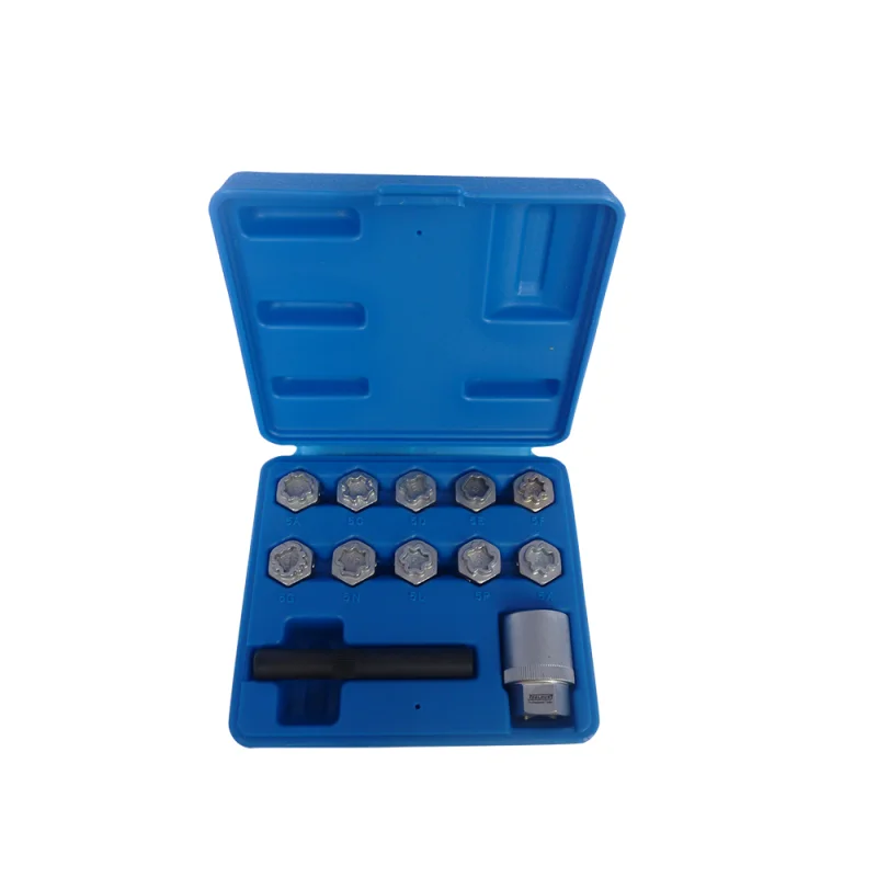 KIT CHAVES P/ PARAFUSOS ANTI ROUBO MERCEDES TOOLHUB