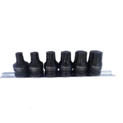 JOGO DE PONTAS DE IMPACTO TORX PLUS  1/2 TOOLHUB