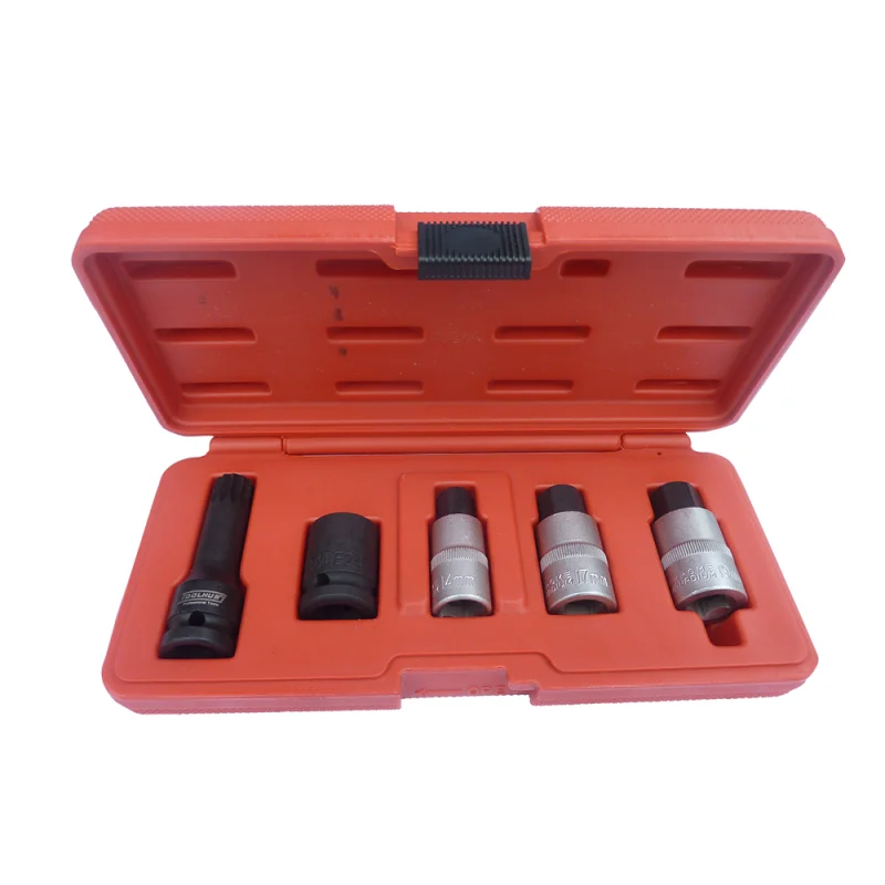 CONJUNTO DE CHAVES P/ CUBOS  1/2" 5 PEÇAS TOOLHUB