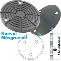 TACO DE BORRACHA PARA ELEVADOR ISTOBAL VELYEN TOOLHUB