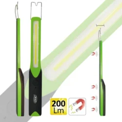 GAMBIARRA EXTRA-PLANA COM LED COB RECARREGÁVEL JBM