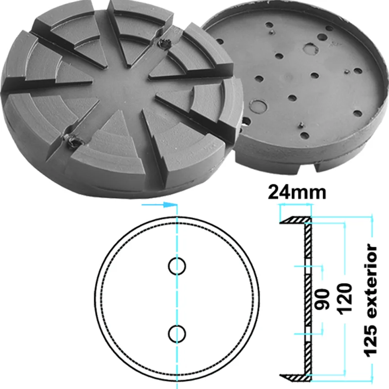 Taco de Borracha para Elevador Nussbaum/AMI TOOLHUB