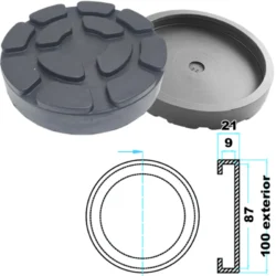 TACO BORRACHA P/ ELEVADOR RAVAGLIOLI SIRIO SPACE TOOLHUB