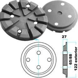 TACO BORRACHA P/ ELEVADOR STENHOJ/NUSSBAUM TOOLHUB