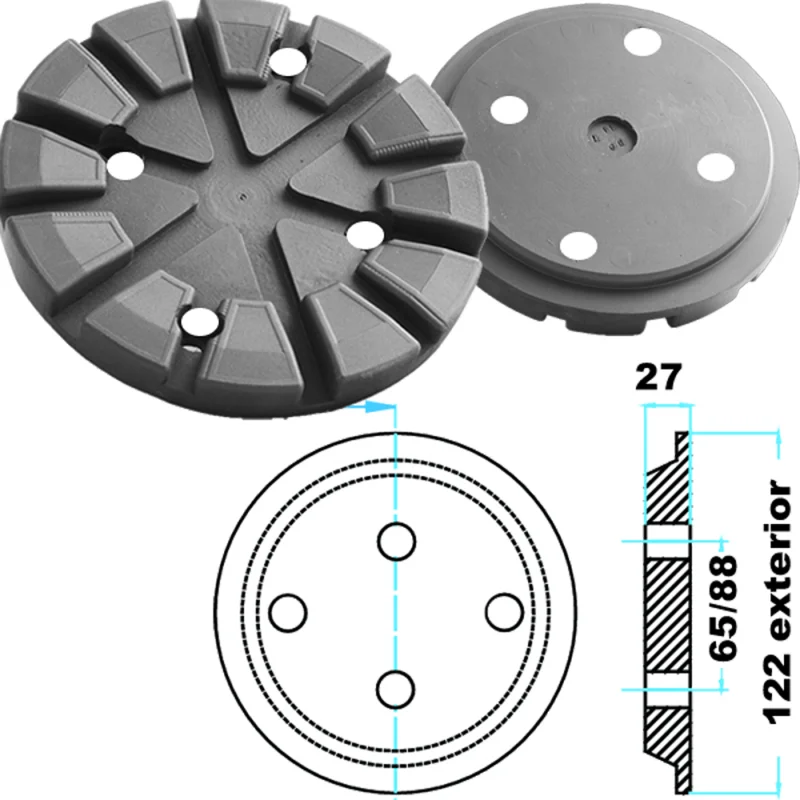 TACO BORRACHA P/ ELEVADOR STENHOJ/NUSSBAUM TOOLHUB