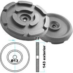 TACO BORRACHA PARA ELEVADOR OMCN ROGEN TOOLHUB