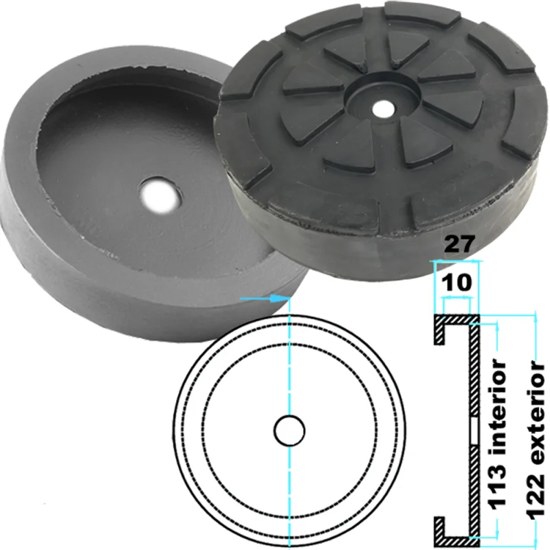 TACO BORRACHA PARA ELEVADOR WERTHER OMA TOOLHUB