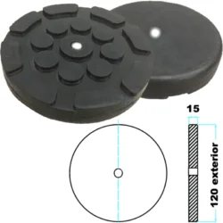 TACO BORRACHA PARA ELEVADOR LAUNCH/ASIÁTICOS TOOLHUB