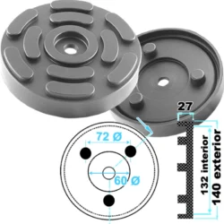 TACO DE BORRACHA PARA ELEVADOR OMCN/ROGEN TOOLHUB