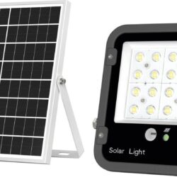 Projetor Solar LED com Comando DRAKKAR 13,5W 2000lm IP65