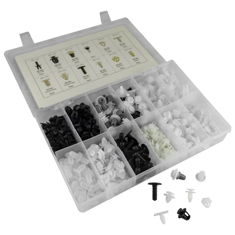 SORTIDO DE CLIPS PARA PEUGEOT / CITROEN 345 PCS JBM