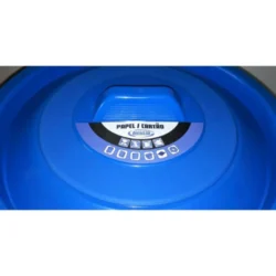 BALDE LIXO AZUL 45L COM TAMPA (ECOPONTO) MADER