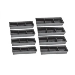 CONJUNTO 8 CAIXAS PLÁSTICAS PARA GAVETAS JONNESWAY