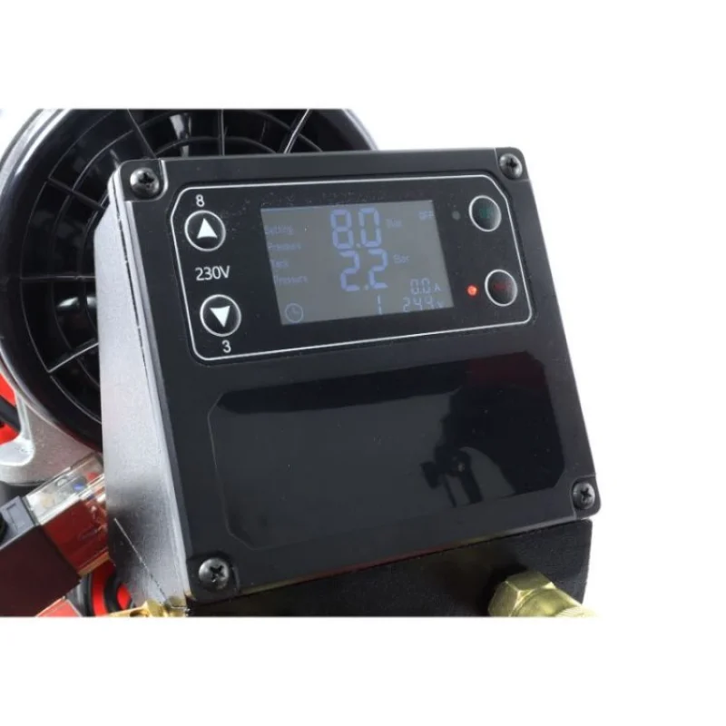 COMPRESSOR DE AR C/ LCD 100L 2HP SILENCIOSO 6L MADER