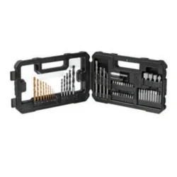 CONJUNTO DE 36 PEÇAS P/ FURAR E APARAFUSAR STANLEY