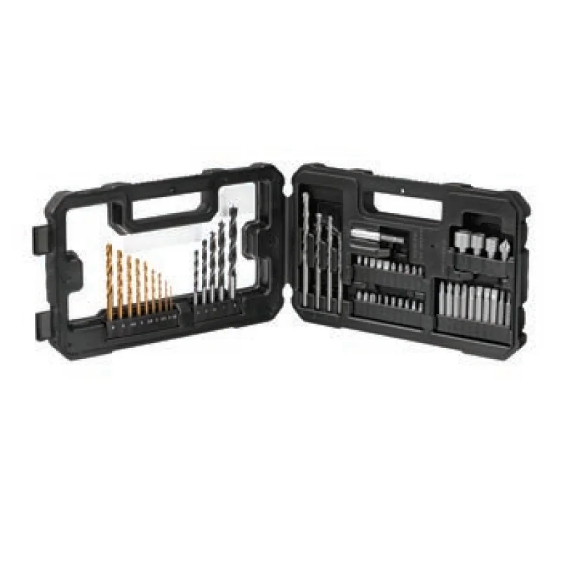 CONJUNTO DE 36 PEÇAS P/ FURAR E APARAFUSAR STANLEY