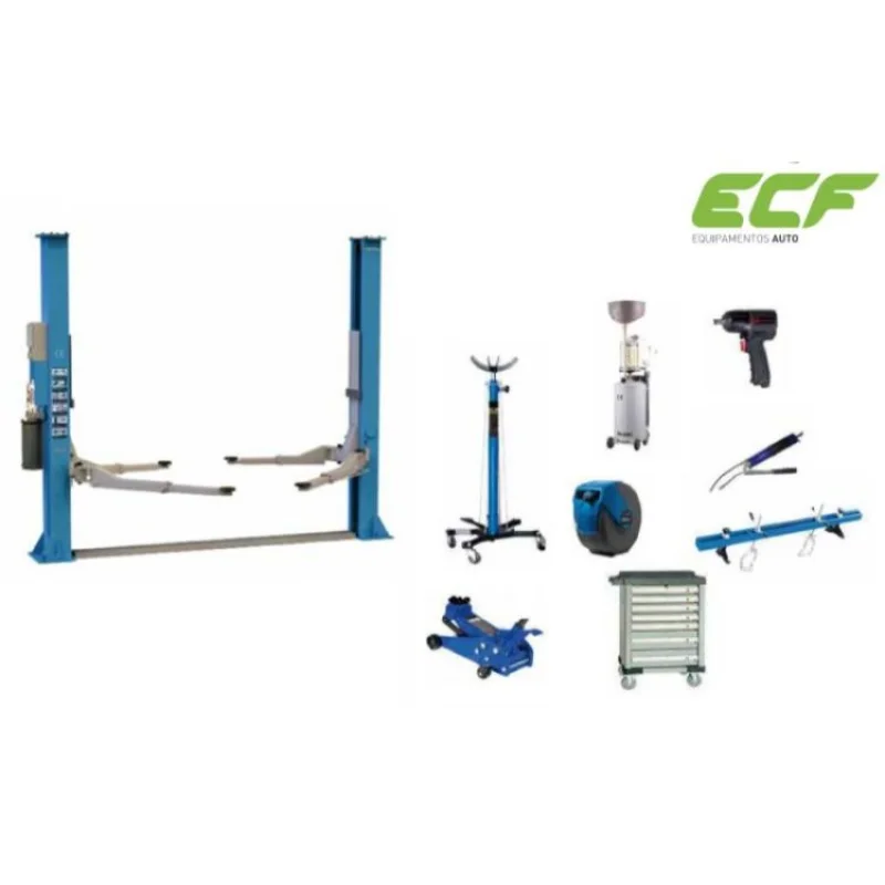 CONJUNTO ELEVADOR DE 2 COLUNAS ECF