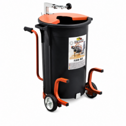 Balde Misturador para Autonivelante RAIMONDI Fluid Mix 75 L 2 Rodas Fixas