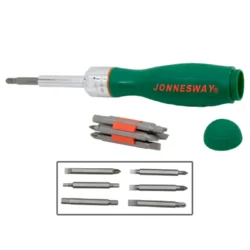 JOGO DE BITS LONGOS E PORTA BITS JONNESWAY