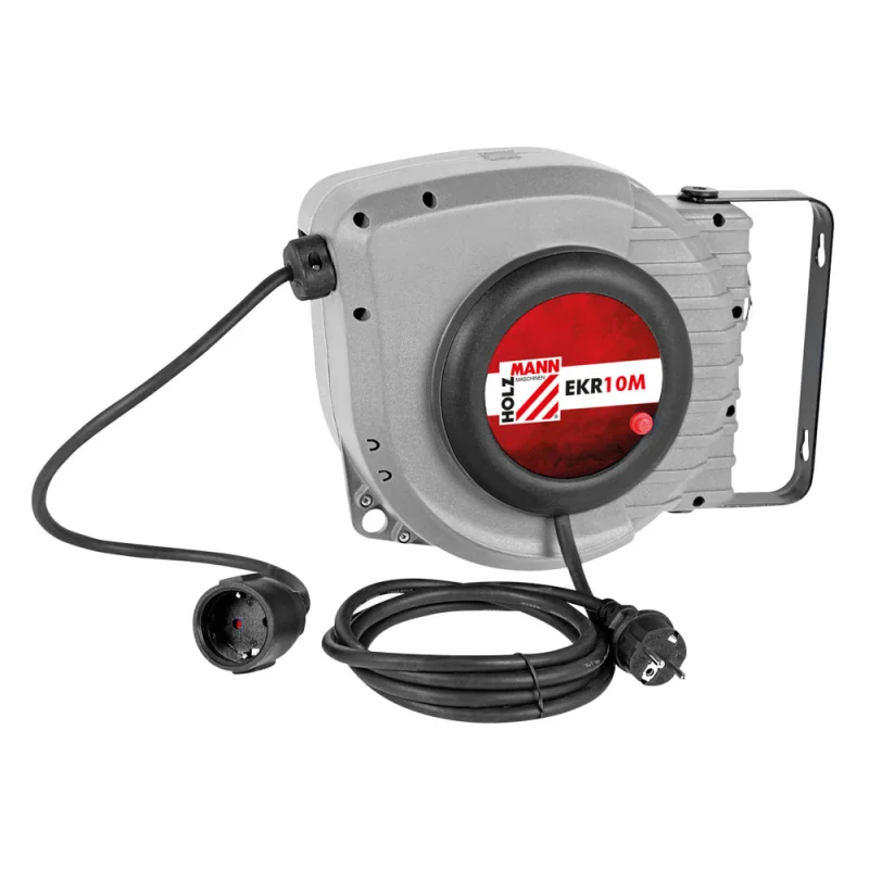 Enrolador de Cabo Elétrico HOLZMANN EKR10M 230V 10m