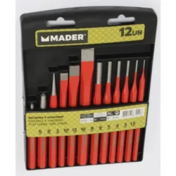 ESCOPRO E PONTEIRO 12PC MADER