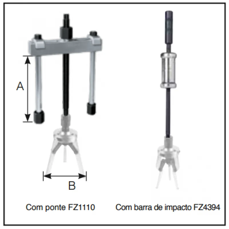 EXTRACTOR DE CAMISAS INTERIORES E EXTERIORES FORZA