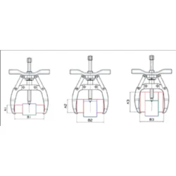 EXTRACTOR DE 3 PATAS FORZA
