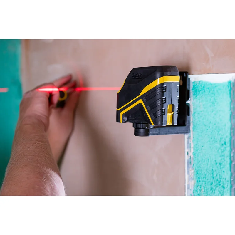 NÍVEIS LASER DE LINHAS VERMELHAS EM CRUZ STANLEY