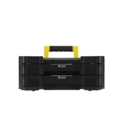 CAIXA DUPLA TSTAK IV COM COMPARTIMENTOS MODULARES STANLEY