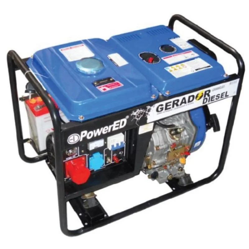 GERADOR A DIESEL LDG6000CLE-3 POWERED
