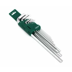 JOGO DE 9 CHAVES HEXAGONAIS EXTRA LONGAS JONNESWAY