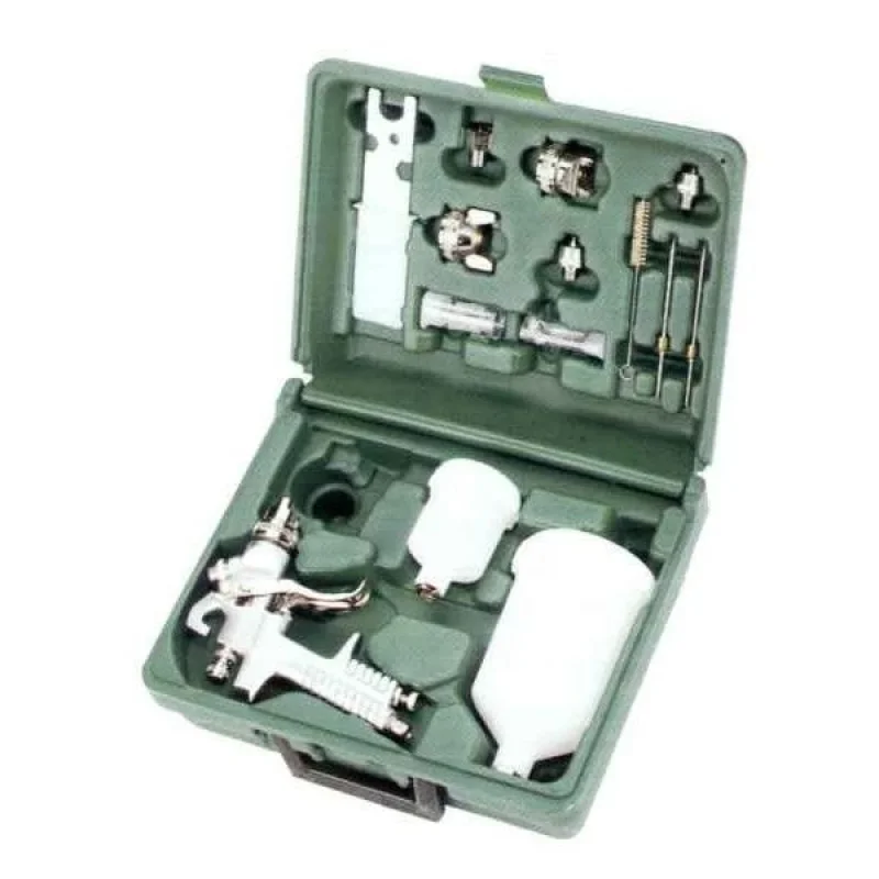 Kit de Pistola de Pintura Tipo Gravidade JONNESWAY JA-6111 250ml 600ml