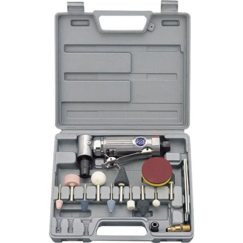 Kit Retificador Pneumático Angular ONE ONE ZK-2203K 18.000 rpm 1/4"