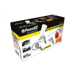 KITS 5 PEÇAS PARA AR COMPRIMIDO POWERED