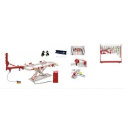 MESTRA DE CHASSIS UL800 ELEVAÇÃO 1500MM REGUA DE MEDIÇÃO CALÇOS E GARRAS ECF