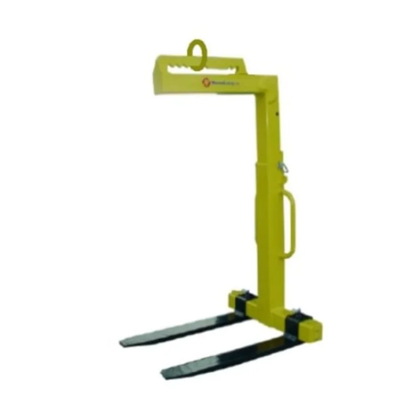 Porta-paletes para Grua ND 2000 kg Altura e Garfos Ajustáveis