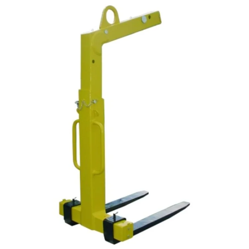 Porta-paletes para grua 3000 kg Ajustável