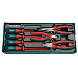 JOGO DE 3 ALICATES E 5 CHAVES ISOLADAS 1 000V JONNESWAY