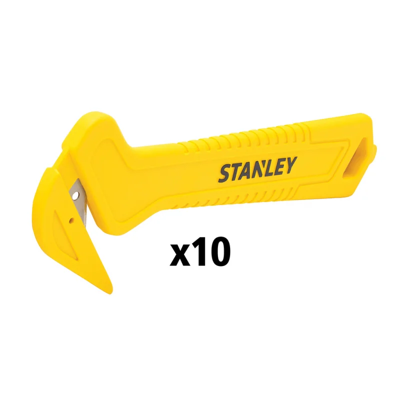 CORTADOR DE EMBALAGENS DE LADO ÚNICO 10 UDS STANLEY