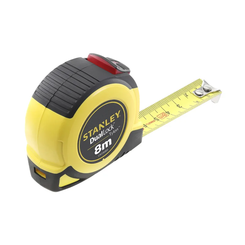 FITA MÉTRICA TYLON DUAL LOCK 8M STANLEY