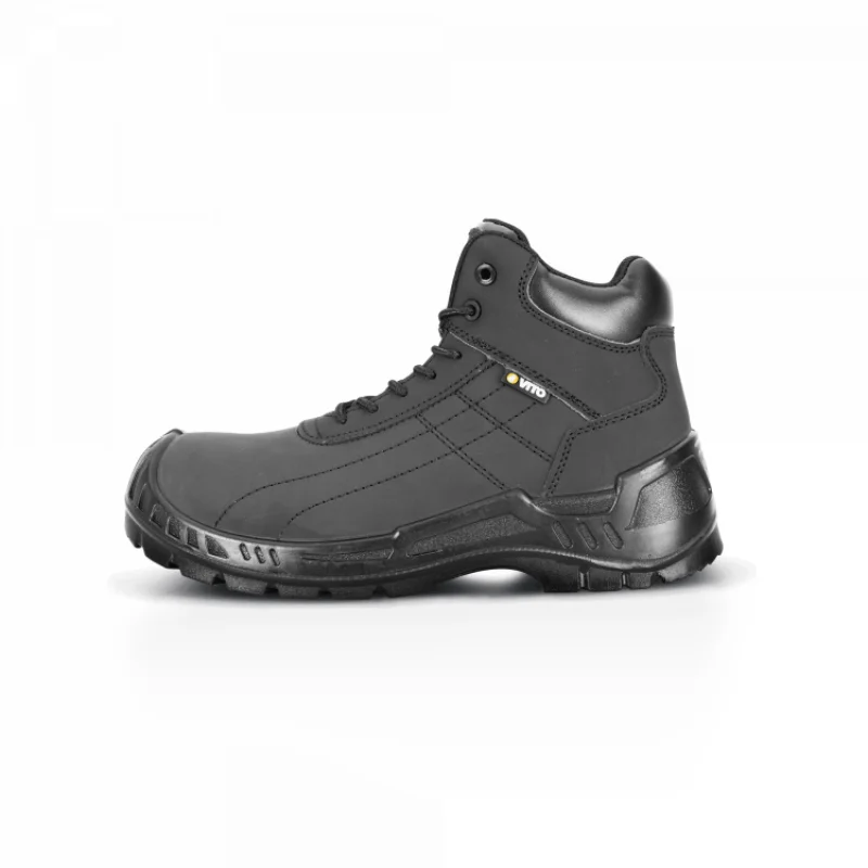 BOTA EM PELE COMFORTPLUS KEVLAR NON-METAL S3 Nº46 VITO