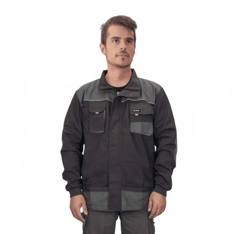 CASACO DE TRABALHO COMFORT PLUS CINZA tam. XXL VITO