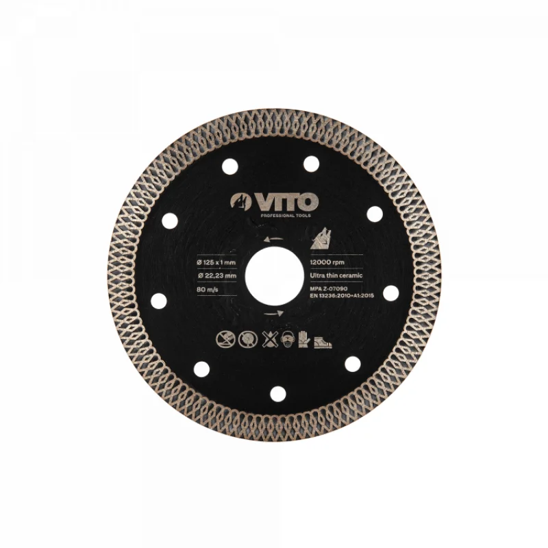 DISCO CORTE CERÂMICA ULTRA FINO 230MM VITO